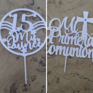 Cake Toppers 7 diferentes modelos
