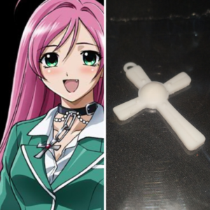 Collar de Moka de Rosario + Vampiro